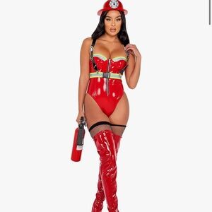 Playboy fire fighter